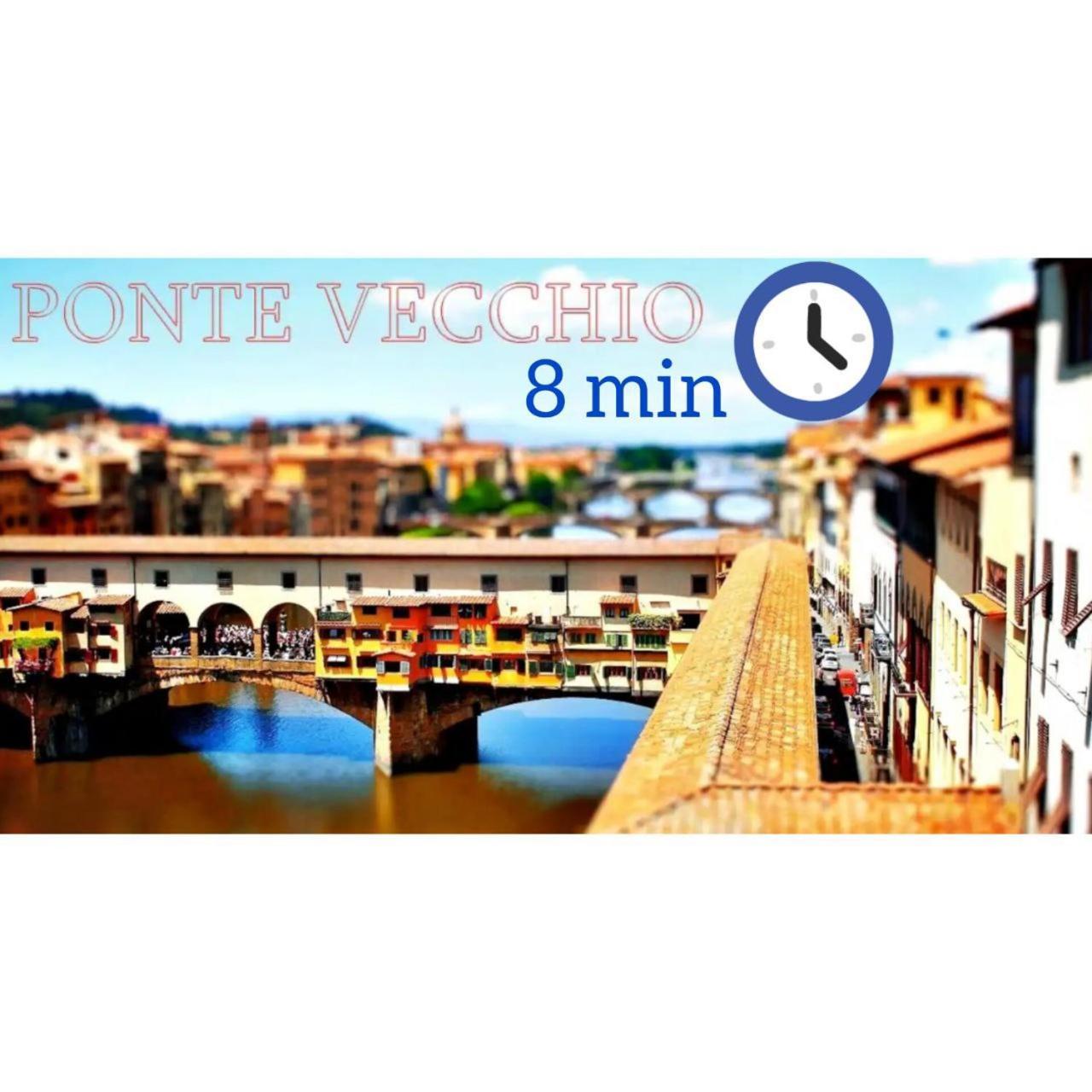 5 Min Dagli Uffizi Suite Wifi Confort Флоренция Екстериор снимка